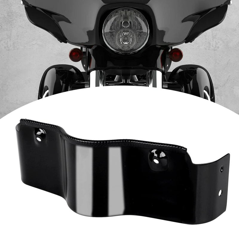 XMMT Black Batwing Outer Fairing Lower Trim Skirt for Harley Touring Street Glide FLHX 2006-2013 Electra Glide FLHT 1996-2013 - Image 1